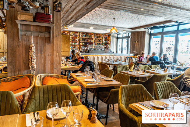 Papa Pool, le restaurant d'Arnaud Delvenne et Stéphane Rotenberg à Clamart -  salle