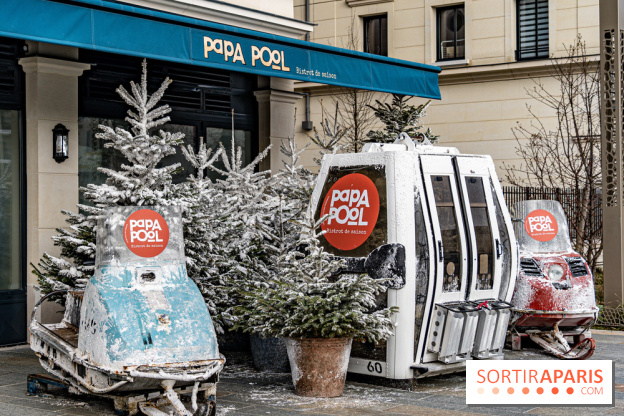 Papa Pool, le restaurant d'Arnaud Delvenne et Stéphane Rotenberg à Clamart -  terrasse d'hiver