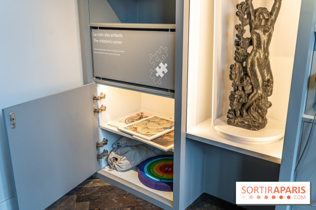 Musée Bourdelle rénové -  salle des techniques - jeux enfants