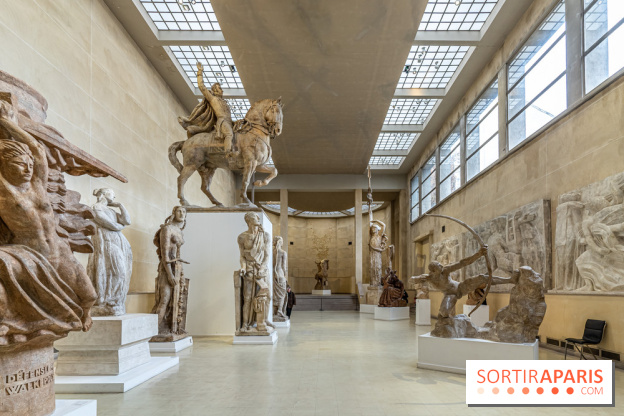 Musée Bourdelle rénové - salle des plâtres