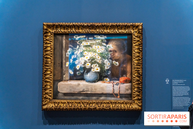 Exposition Pastels, de Millet à Redon au Musée d'Orsay - Jean-François Millet - Le Bouquet de marguerites