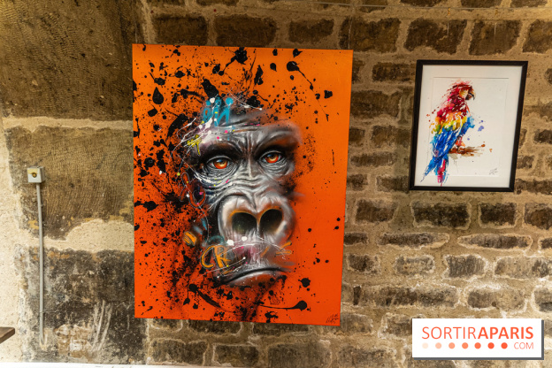 Exposition street-art Sax - Eglise de la Madeleine