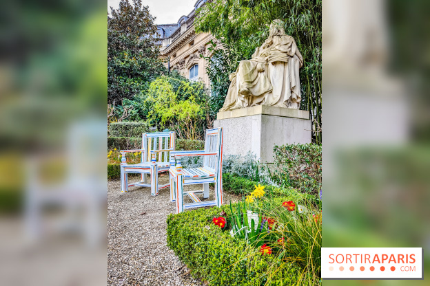 Exposition à l'Assemblée nationale : Alexandre Benjamin Navet décore la cour du Palais Bourbon  - IMG20230320095326