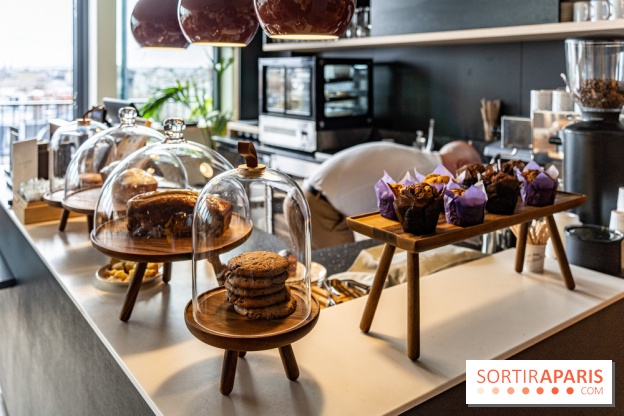 Bar Perché, café littéraire - terrasse du Printemps Haussmann  -  A7C6633 HDR