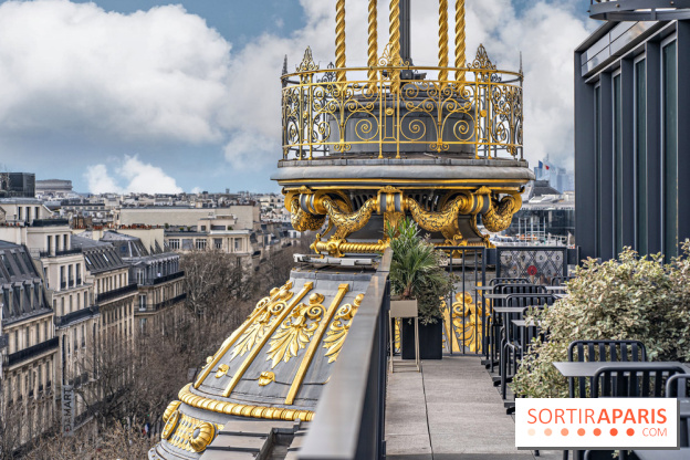 Bar Perché, café littéraire - terrasse du Printemps Haussmann  - 0D91ABD4 4AD7 4567 8CA1 2B4BC36D42AE