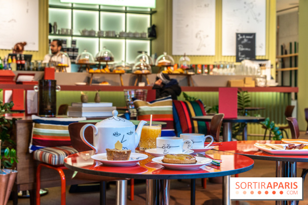 Café Paul Smith, le créateur de mode s'approprie le Café Vert du Printemps Haussmann -  A7C6795 HDR