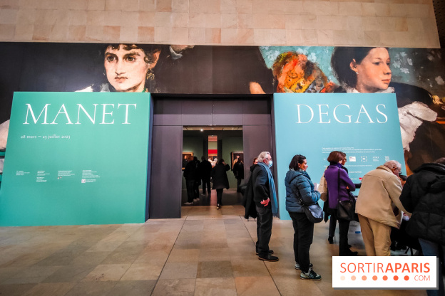 Manet / Degas : nos photos de l'exposition en miroir à découvrir au Musée d'Orsay  - IMG20230327145050
