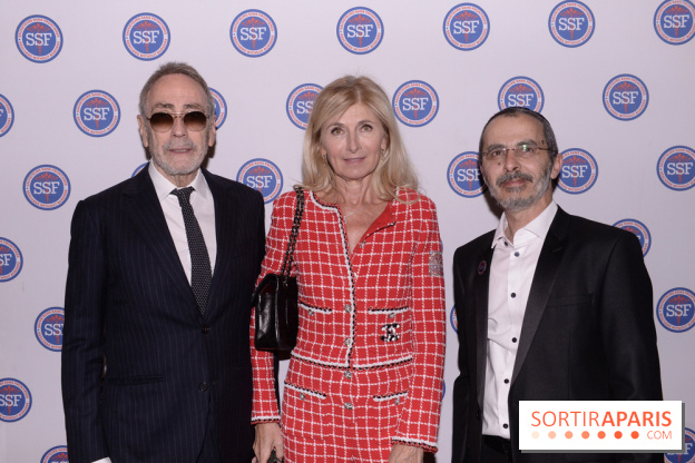 © Rachid Bellak - Alain Chamfort Catherine Madar pdte SSF et Arié Levy pdt de SSF