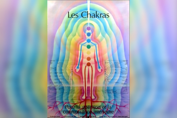 Le centre relaxant H2E et Gîte des Prés de Garnes - poster chakras french