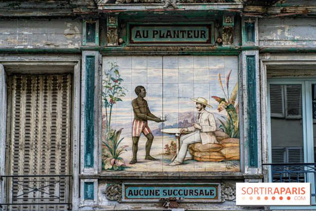 L'historique enseigne Au Planteur côté Montorgueil -  A7C8719