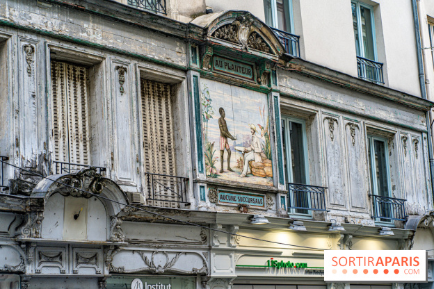 L'historique enseigne Au Planteur côté Montorgueil