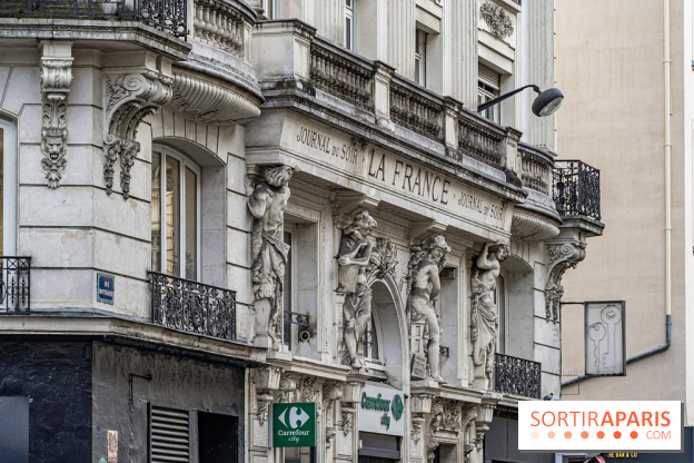 Façade immeuble Journal du Soir - La France -  A7C8664