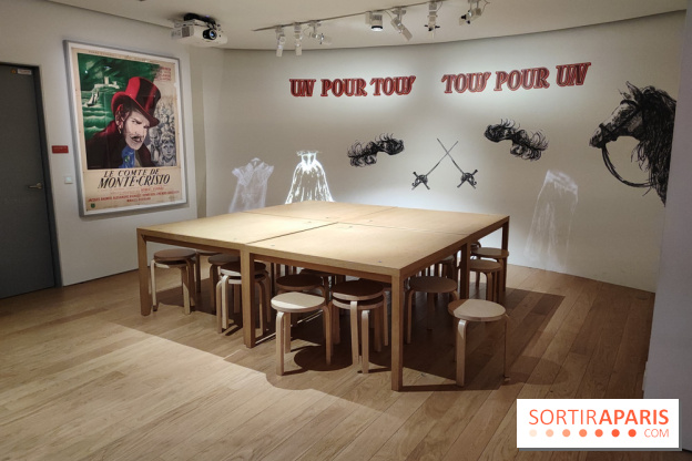 Alexandre Dumas à l'écran : une exposition à la Fondation Jérôme Seydoux - IMG 20230331 153625