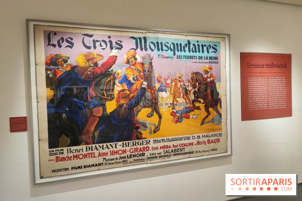 Alexandre Dumas à l'écran : une exposition à la Fondation Jérôme Seydoux - IMG 20230331 154552