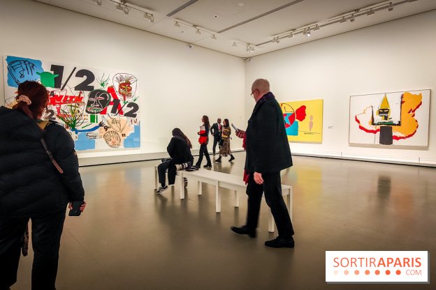 Exposition Basquiat x Warhol à la Fondation Louis Vuitton : voyage dans le New-York des années 1980 - IMG20230404104253