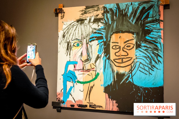 Exposition Basquiat x Warhol à la Fondation Louis Vuitton : voyage dans le New-York des années 1980 - IMG20230404103328