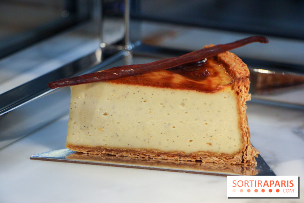 Butterfly Pâtisserie de Matthieu Carlin à l'Hôtel de Crillon - Flan Parisien à la Vanille de Tahiti