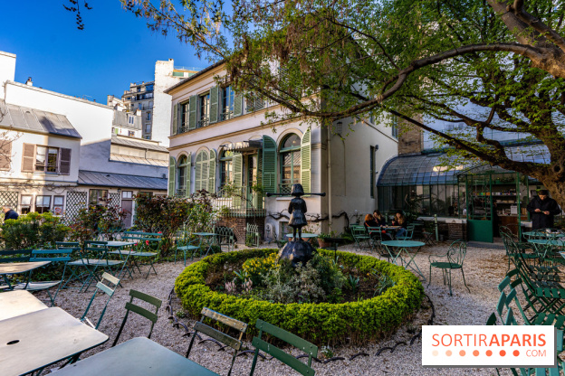 Le café - Salon de thé et terrasse Rose Bakery au Musée de la Vie Romantique  -  A7C9263 HDR