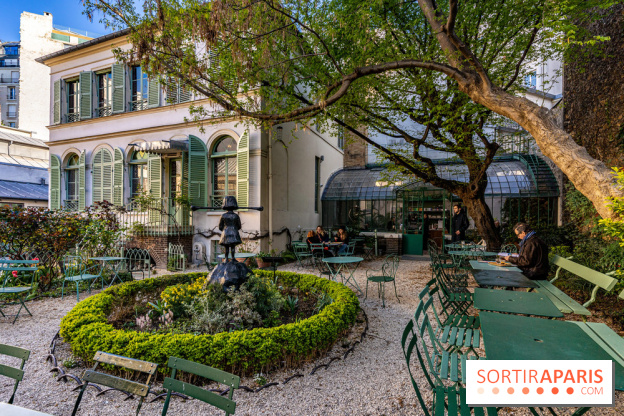 Le café - Salon de thé et terrasse Rose Bakery au Musée de la Vie Romantique  -  A7C9266 HDR