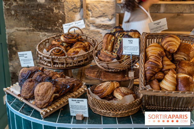 Sain Gravilliers - le nouvelle boulangerie et salon de thé du 3e à Paris - Viennoiseries 