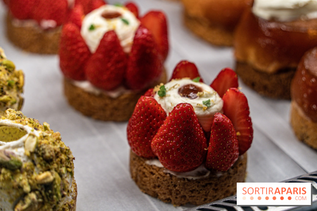 Sain Gravilliers - le nouvelle boulangerie et salon de thé du 3e à Paris - Tarte aux fraises 