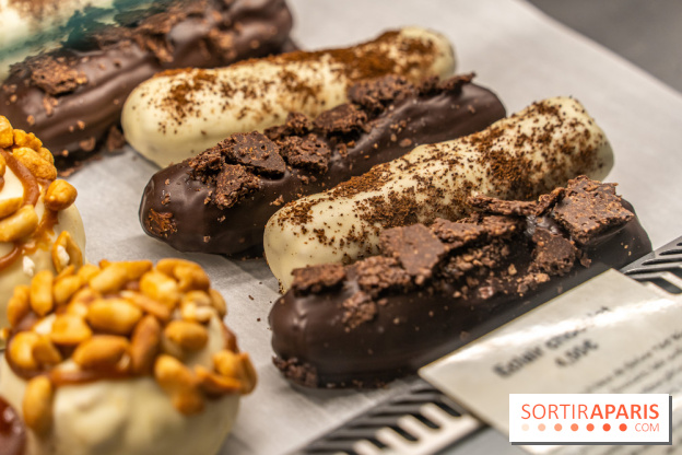 Sain Gravilliers - le nouvelle boulangerie et salon de thé du 3e à Paris - Éclairs 