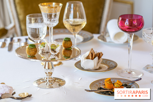 Grand Contrôle, le restaurant étoilé des Airelles Château de Versailles - déjeuner -  A7C9098