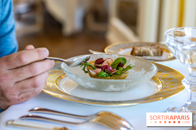 Grand Contrôle, le restaurant étoilé des Airelles Château de Versailles - déjeuner