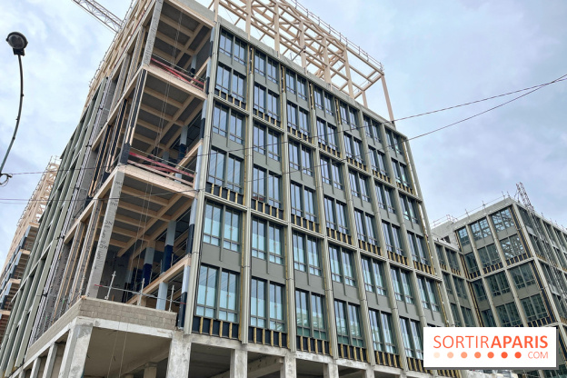 Jeux Olympiques de Paris 2024 : chantier du village des athlètes - IMG 1251