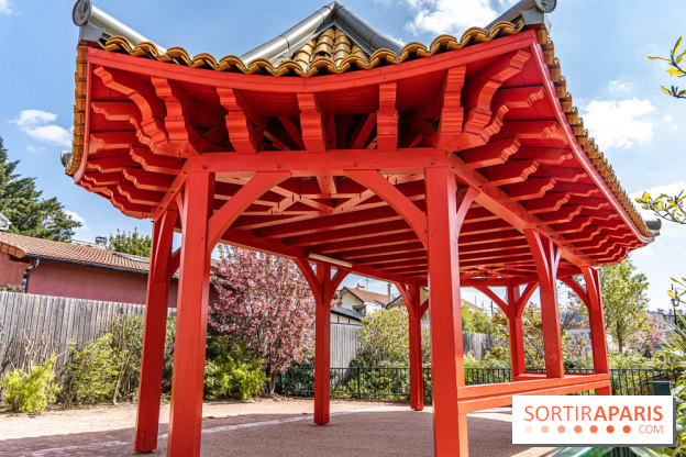 El magnífico jardín japonés de Square Médéric en Colombes ...