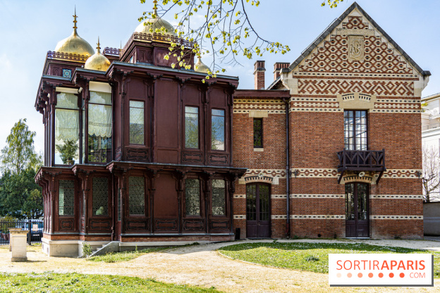 Parc de Bécon à Courbevoie - Pavillon des Indes - Cerisiers en fleurs -  A7C9988
