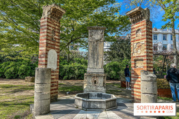 Parc de Bécon à Courbevoie - Pavillon des Indes - Cerisiers en fleurs - IMG 5103