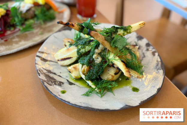 Jolia - Panais confits et grillés