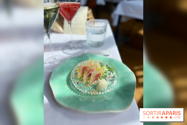 Alice Arnoux au Perchoir Ménilmontant - Sashimi de mulet
