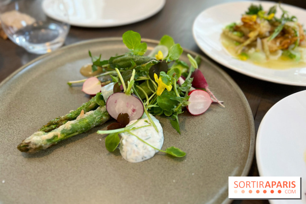 Cèna - Asperge en tempura