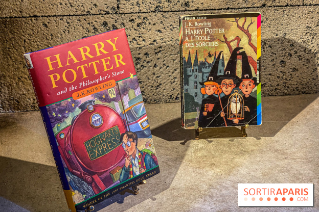 Harry Potter l'exposition livres