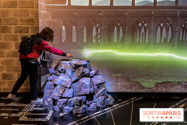 Harry Potter l'exposition bataille poudlard sorts