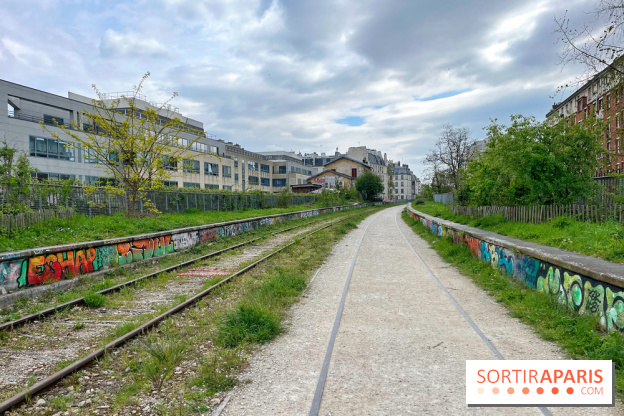 Balade sur la Petite Ceinture du 19e
