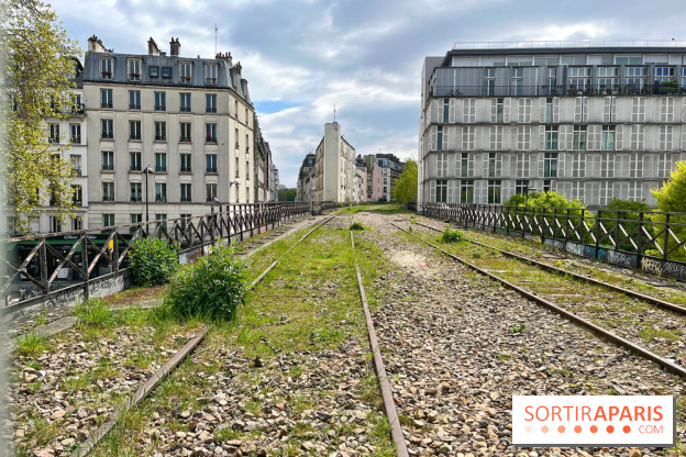 Balade sur la Petite Ceinture du 19e