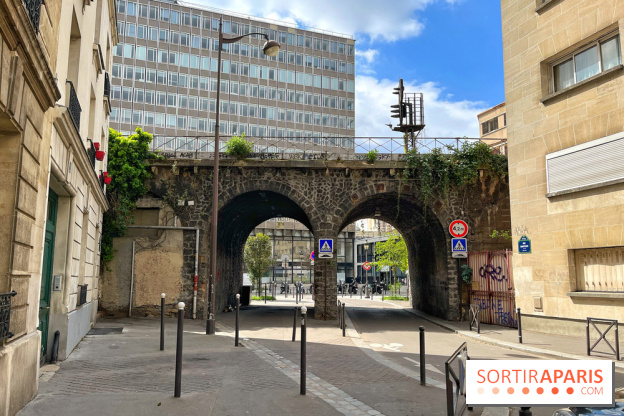 Balade sur la Petite Ceinture du 19e