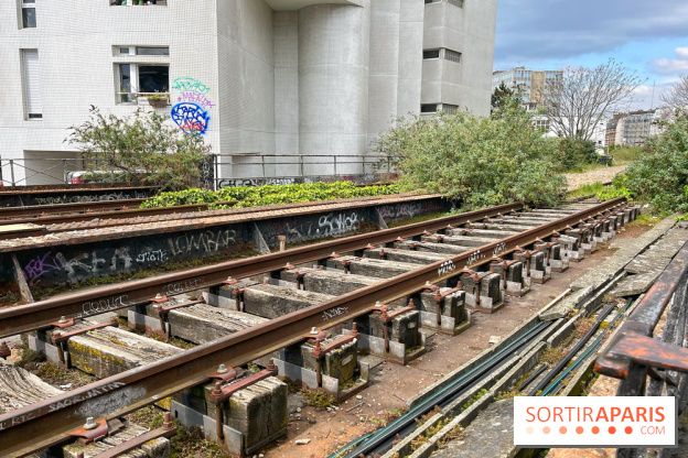 Balade sur la Petite Ceinture du 19e