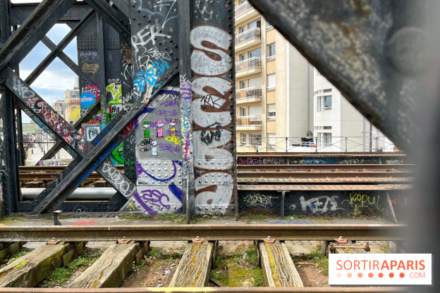 Balade sur la Petite Ceinture du 19e