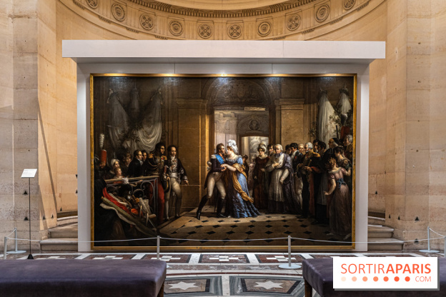 Exposition à La Chapelle Expiatoire : Le seul homme de la famille, la duchesse et le duc d'Angoulême -  A7C1081