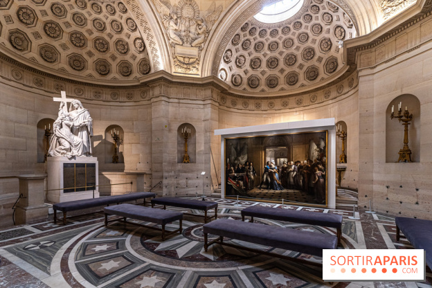 Exposition à La Chapelle Expiatoire : Le seul homme de la famille, la duchesse et le duc d'Angoulême -  A7C1086