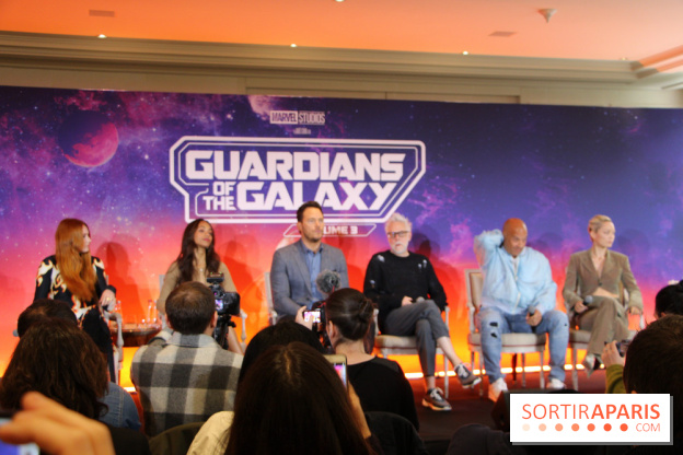 Les Gardiens de la Galaxie sont à Paris ! Découvrez nos photos de la conférence de presse