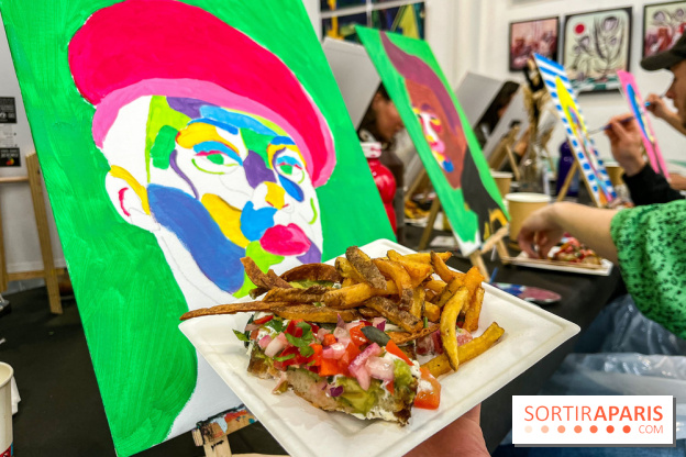 Brunch & paint, l'insolite brunch créatif de la Galerie Wawi - 755AA782 EF4B 4B38 A747 80C563DF8826