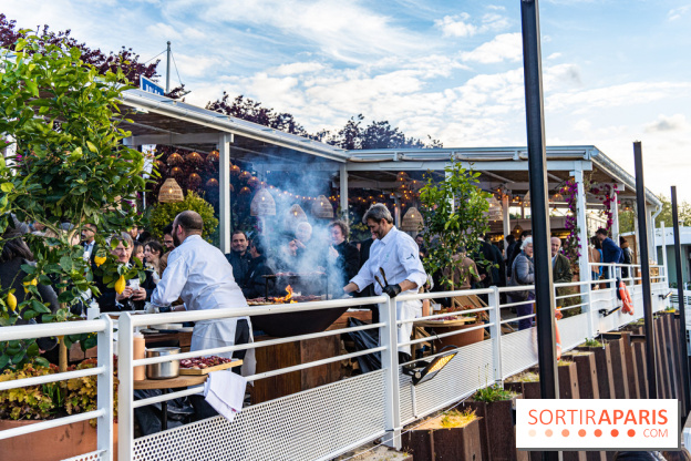 Polpo Plage, Return Of The Beach Terrace On The Seine With Marina And 