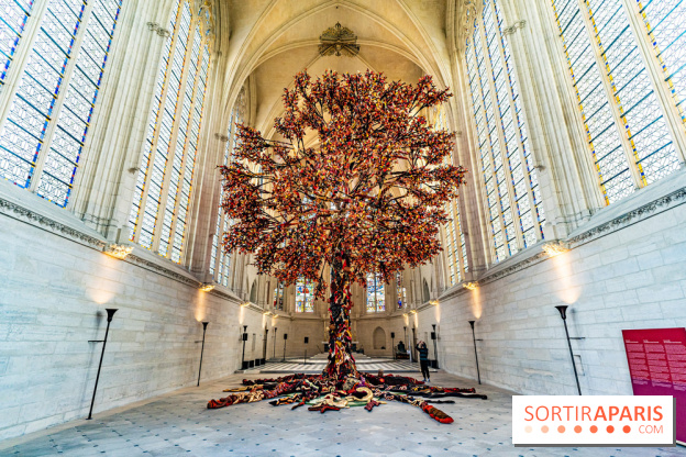 Arbre de vie de Joana Vasconcelos au Château de Vincennes