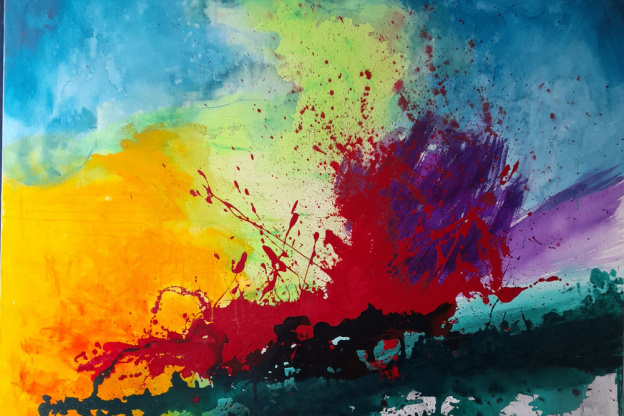 Jacqueline Poitevin vous invite dans son univers à travers  - Big bang 160x160 2022