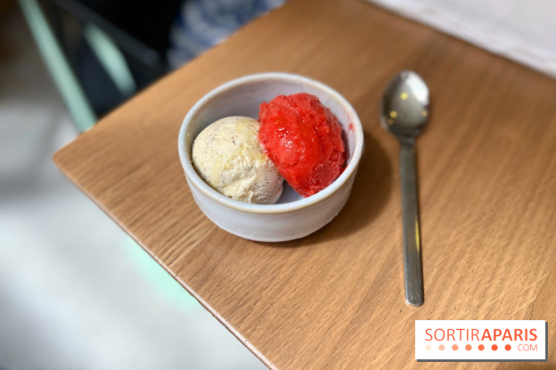 Restaurant Lou - Glaces fraise lait ribot